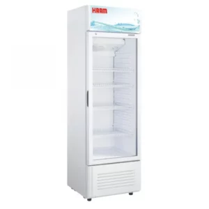 Haam Display Refrigerator, 11.9 Feet, 4 Shelves - White