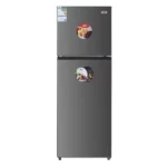 Haam refrigerator, two doors, 11.7 feet, no frost, steel
