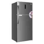 Haam refrigerator, two doors, 16.9 feet, steel - inverter