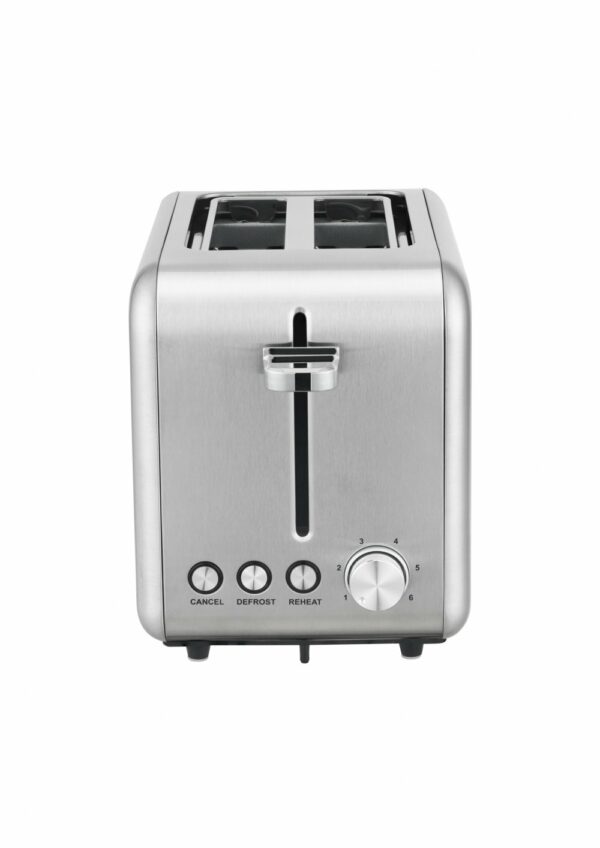 Z.Trust Toaster, 2 slots, 700-850 Watt - Steel