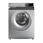 Toshiba front loading washing machine, capacity 8 kg, 1400 rpm, inverter, silver color