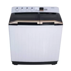 Toshiba twin tub washing machine, 12 kg capacity - white