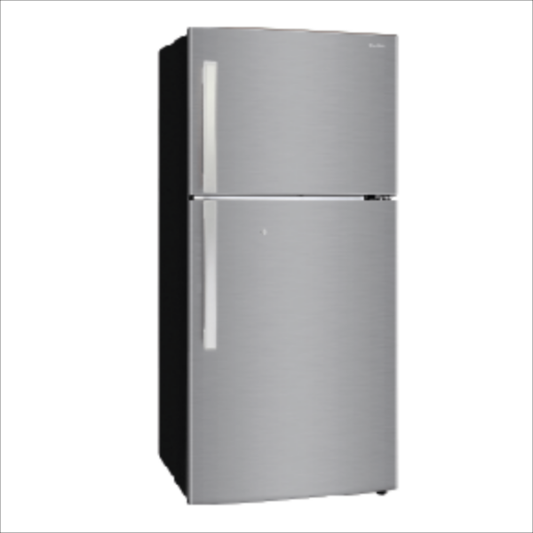 Elba two-door refrigerator, 414 liters, no frost, steel