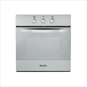 Elba built-in electric oven, 9 functions, 59 litres, silver
