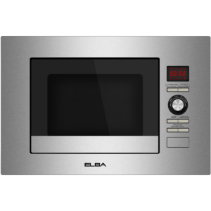 Elba digital microwave, 8 programs, built-in, 23 litres, steel