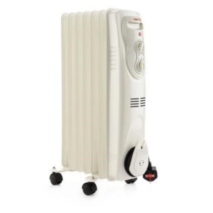 Koolen oil heater, 9 fins, 2000 watts - white