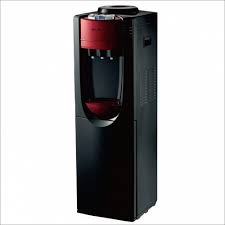 Elba water cooler, 15 liters, 3 taps, black and red