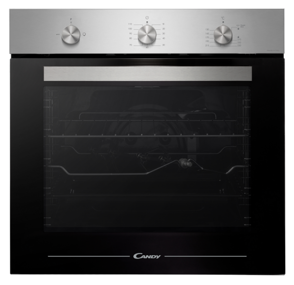 Candy multi-function gas oven - 60 cm - Inox