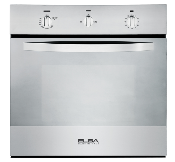 Elba built-in gas oven, 59 liters, 60 cm, white