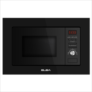 Elba built-in microwave, 10 programmes, 20 liters, black