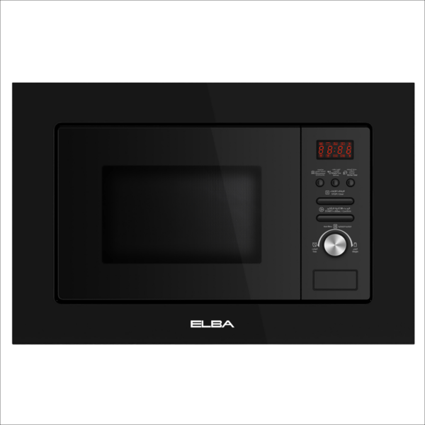 Elba built-in microwave, 10 programmes, 20 liters, black