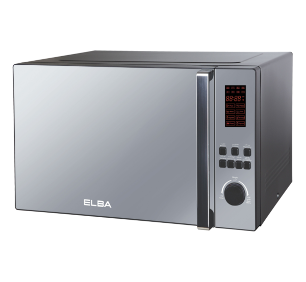 Elba stand microwave, 8 programmes, 45 litres, steel