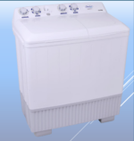 Comfort twin tub washing machine, 12 kg - white