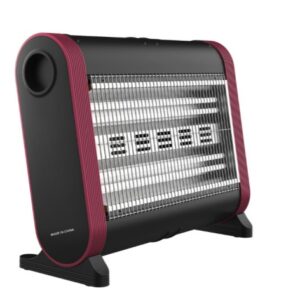 Koolen Rectangular Heater (800W / 1600W) - Red / Black