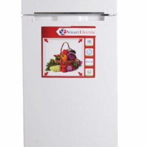 Smart Electric Double Door Refrigerator, 252 Liters, 8.9 Feet - White