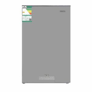 Amax single door refrigerator - 3.21 feet - silver