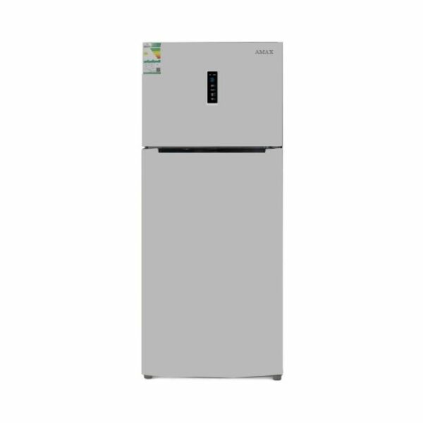 Amax Inverter Refrigerator, 18.6 feet, modern design, 532 liters - steel