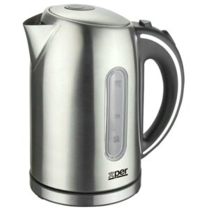 xper water kettle, 2200 watts, 1.7 liters - steel