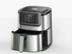 xper fryer without oil, 5.5 liters, 1800 watts, touch screen - steel