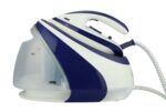 Iron with important steam generator, capacity 2400 watts, 1.8 liters, ceramic - white and blue