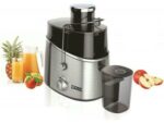 Xper fruit juicer, 600 watts, two speeds, safety system - steel