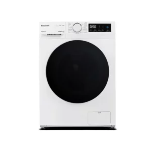 Panasonic washing machine, 9 kg, front load, white