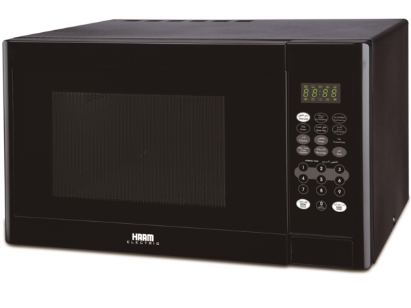Haam Microwave 30 Liters - with Grill 900 Watts - Black