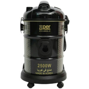 Korean Xper Vacuum Cleaner, 2500 Watts, 25 Liters - Black and Gold