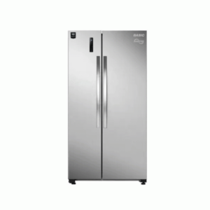 Basic wardrobe refrigerator, 22.5 feet, 637 liters - steel inverter
