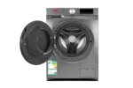 Haam Front Loading Washing Machine, 11 kg - Inverter, 100% drying - Silver