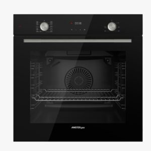 Master Gas oven 60*60 electric - black color - 10 programs - Turkish