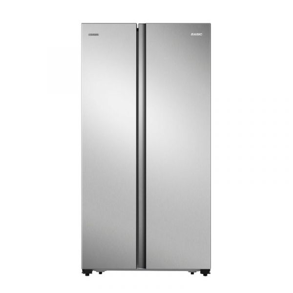 Basic wardrobe refrigerator, 17.9 feet, 509 liters - steel inverter