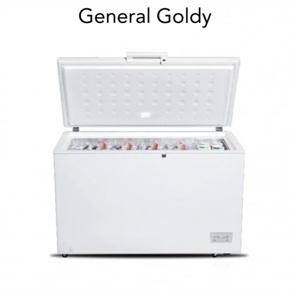 Chest freezer 13.4 feet, 380 liters - General Goldie - white
