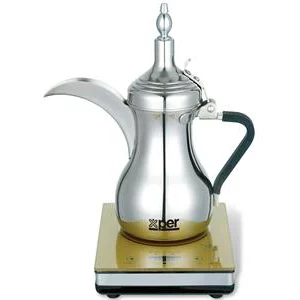 Xper Arabic coffee maker, 900 watts, touch control - steel