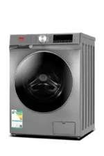 Haam Front Loading Washing Machine, 13 kg - Inverter, Drying 100% - Silver