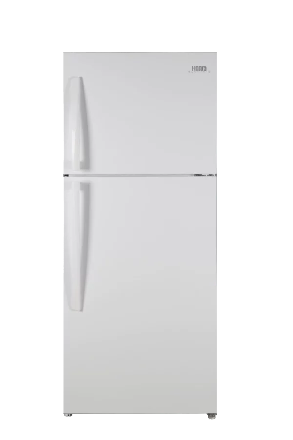 Hamm two-door refrigerator - 14.4 feet, 410 liters - white