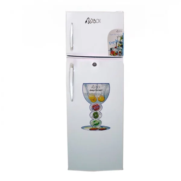W Box refrigerator, 9 feet, 280 liters - white