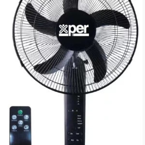 Xper Wall Fan, 70 Watts, 16 Inch, Remote - Black