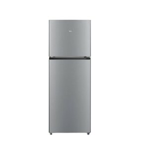 TCL two-door refrigerator, 11.7 feet, 333 liters - silver