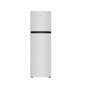 TCL two-door refrigerator, 10.1 feet, 286 liters - silver