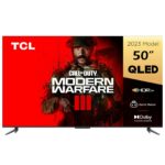 TCL TV 55 inches, QLED UHD Google TV, 120 Hz