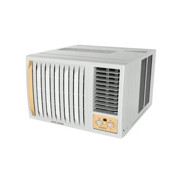 General Supreme Window Air Conditioner, Capacity 24,000 BTU, Hot/Cold, Rotary / Actual Capacity 20,000 BTU