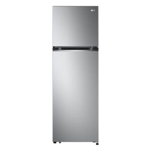 LG two-door refrigerator, 9.3 feet, silver