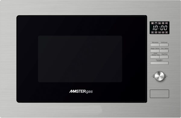 Master Gas microwave, 28 liters, built-in, 8 programmes, 60 cm