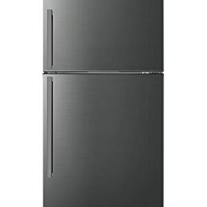 Haas two-door refrigerator, 18 feet - 508 liters - silver