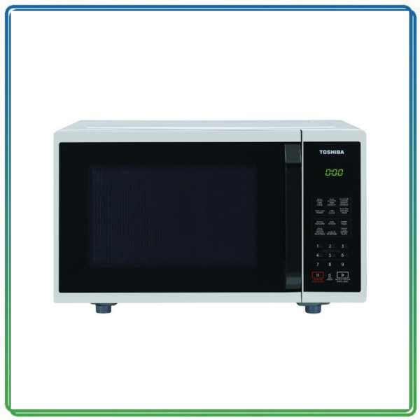 Toshiba microwave, 23 litres, digital, white