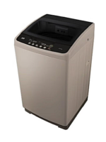 Haas washing machine, 11 kg, automatic, top load - gold color