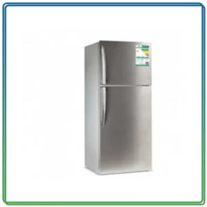 Arrow two-door refrigerator, 334 litres, steel