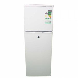 DuraSat two-door refrigerator, 4.7 feet, white