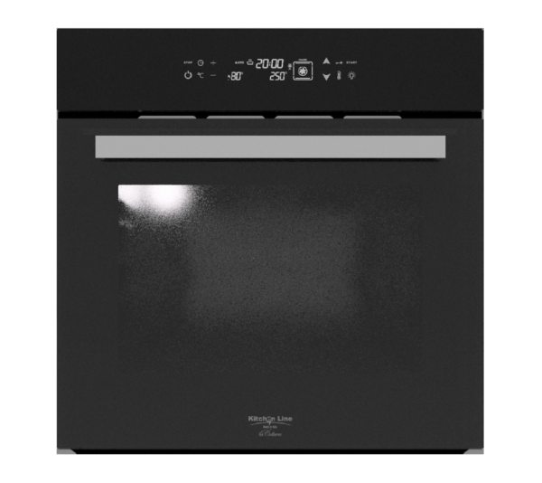 Built-in oven, kitchen line, 60 cm, electric, 11 functions - black